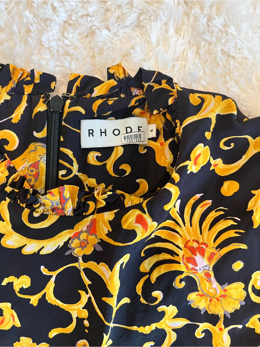 RHODE Felix Dress Size 4 - Picture 4 of 14